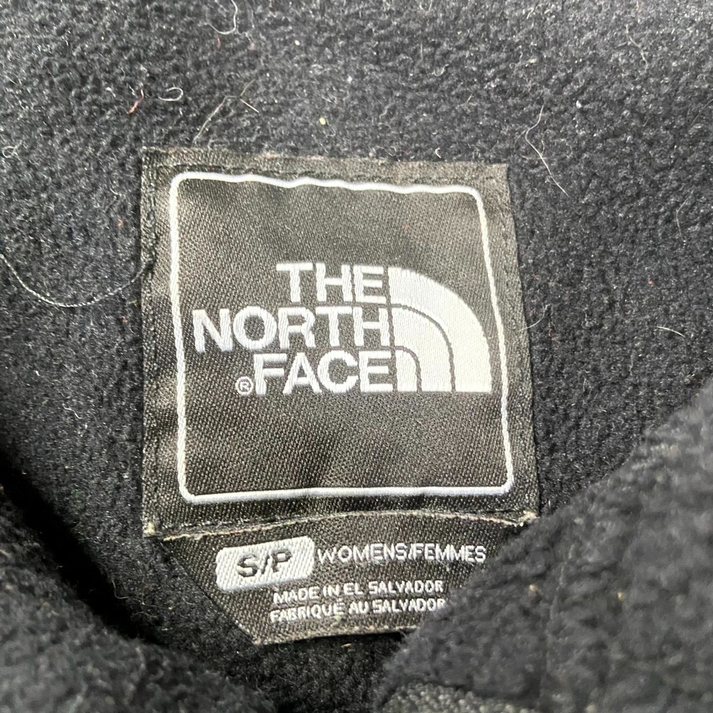 The North Face Retro Denali Jacket Womens Small Black Full Zip‎ Water Repellent - Picture 3 of 7